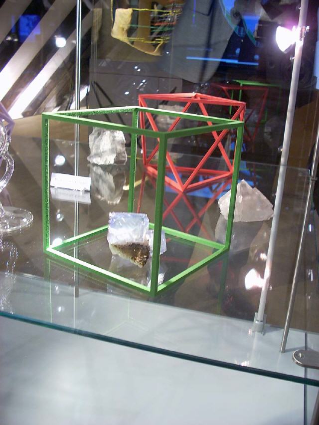Kristallmodell Würfel
