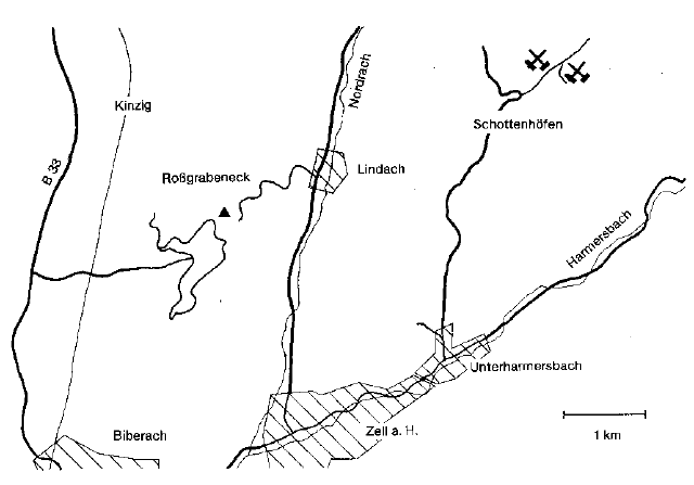 Nordrach, Schottenhöfen, Roßgrabeneck ...